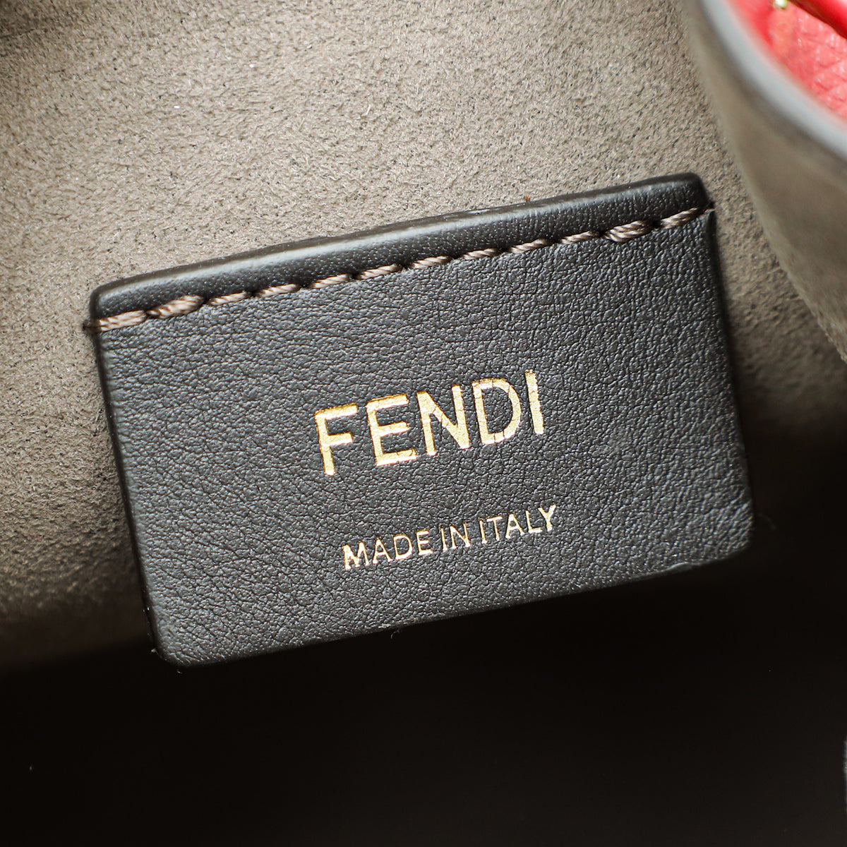 Fendi Red Mon Tresor Mini Bag