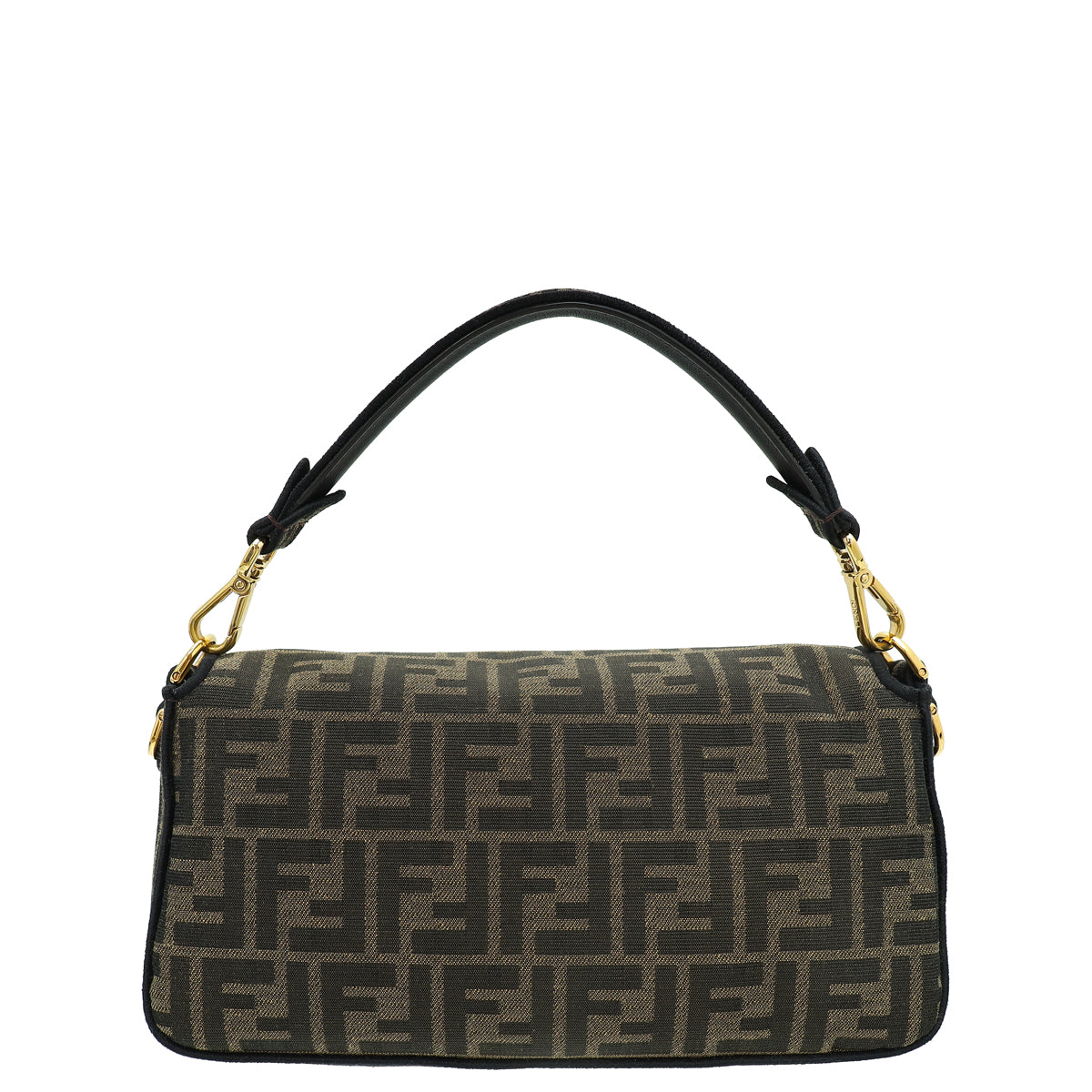 Fendi Tobacco FF Zucca Baguette Bag