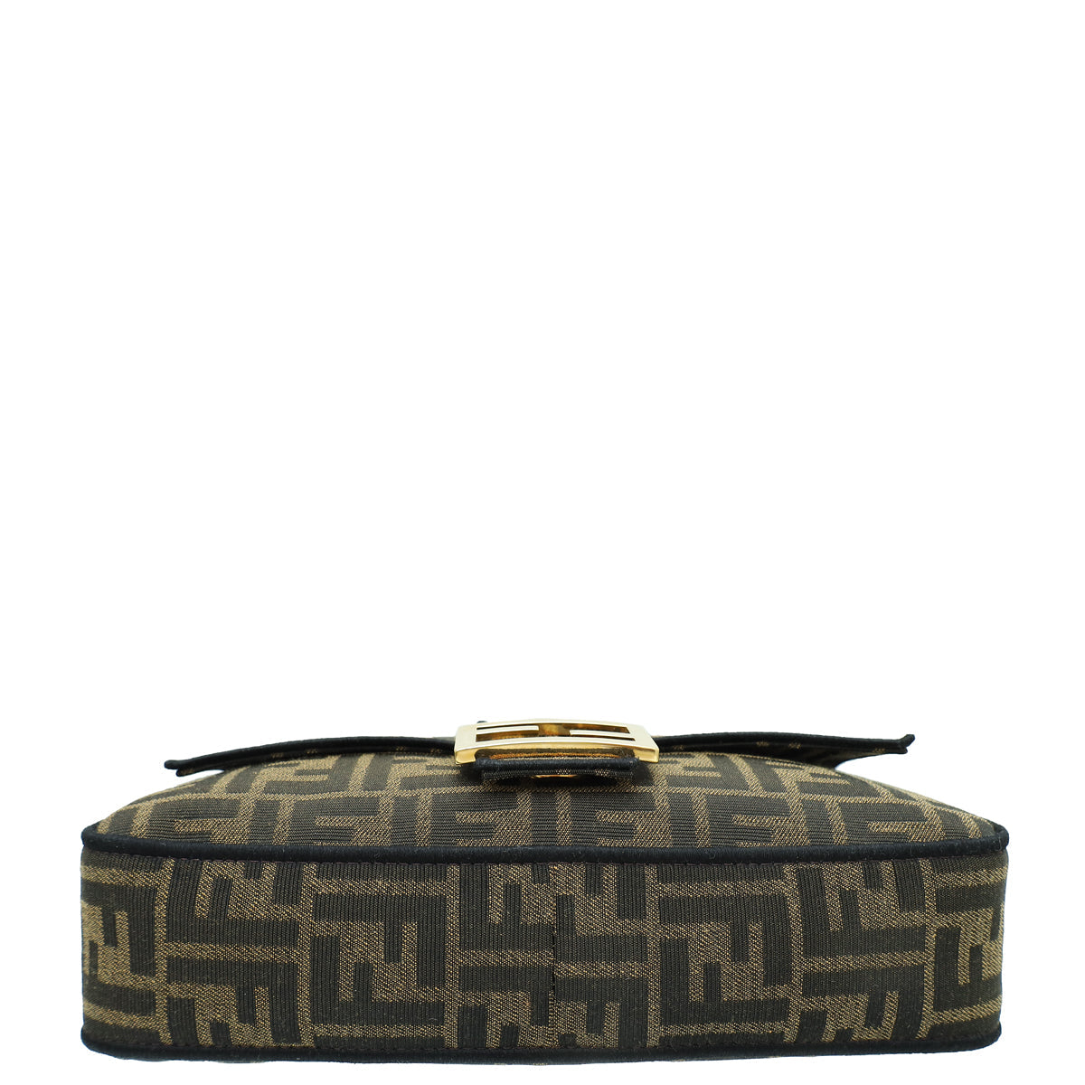 Fendi Tobacco FF Zucca Baguette Bag