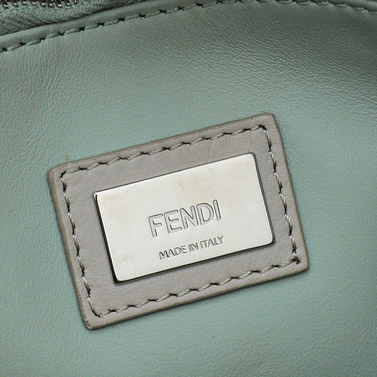 Fendi Greish Beige 2 Jours Monster Mirror Petite Bag