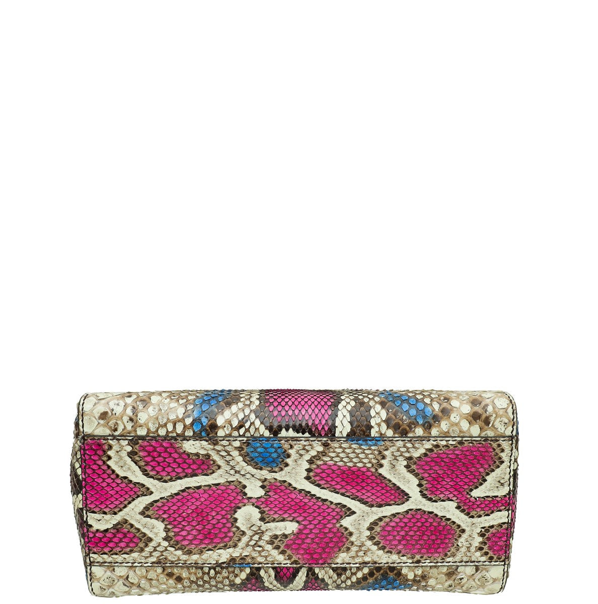 Fendi Multicolor Python Mini Peekaboo Bag