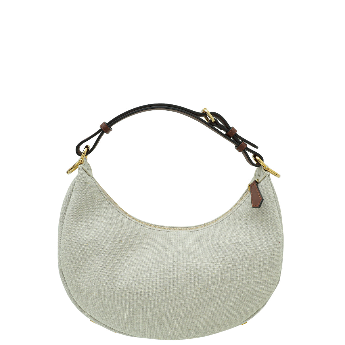 Fendi Grezzo Ghianda Vitello Grace Fendigraphy Hobo Small Bag