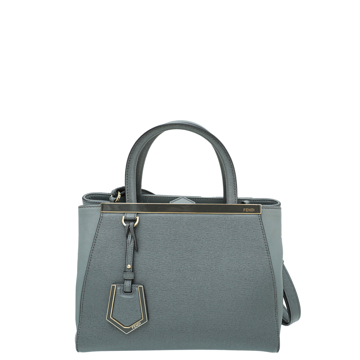 Fendi Grey 2 Jours Petite Bag