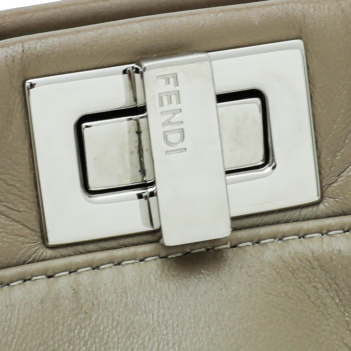 Fendi Etoupe Iconic Peekaboo Bag