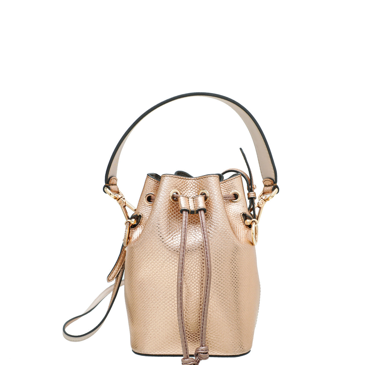 Fendi Rose Gold Mon Tresor Karung Mini Bag