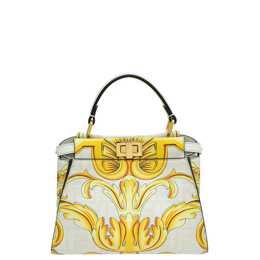 Fendi Bicolor x Versace Mini Peekaboo Bag