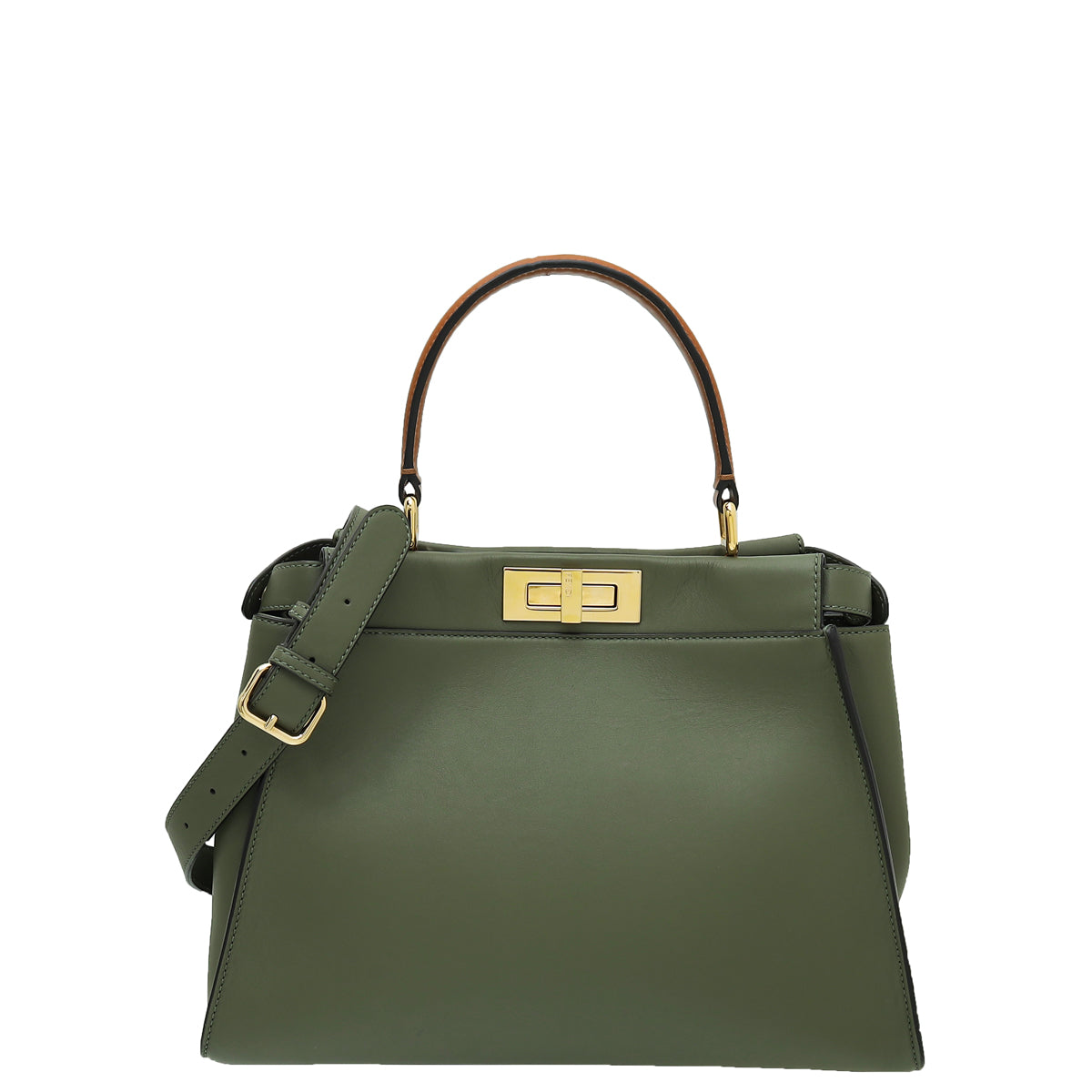 Fendi Bicolor Iconic Peekaboo Regular Bag