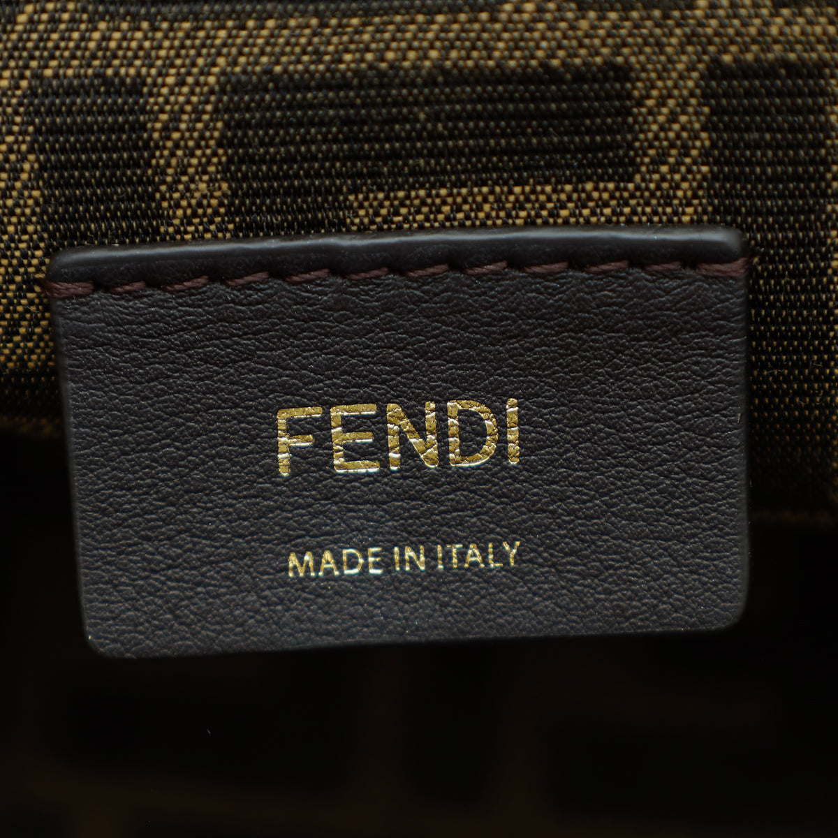 Fendi Yellow "Fendi First" Small Bag