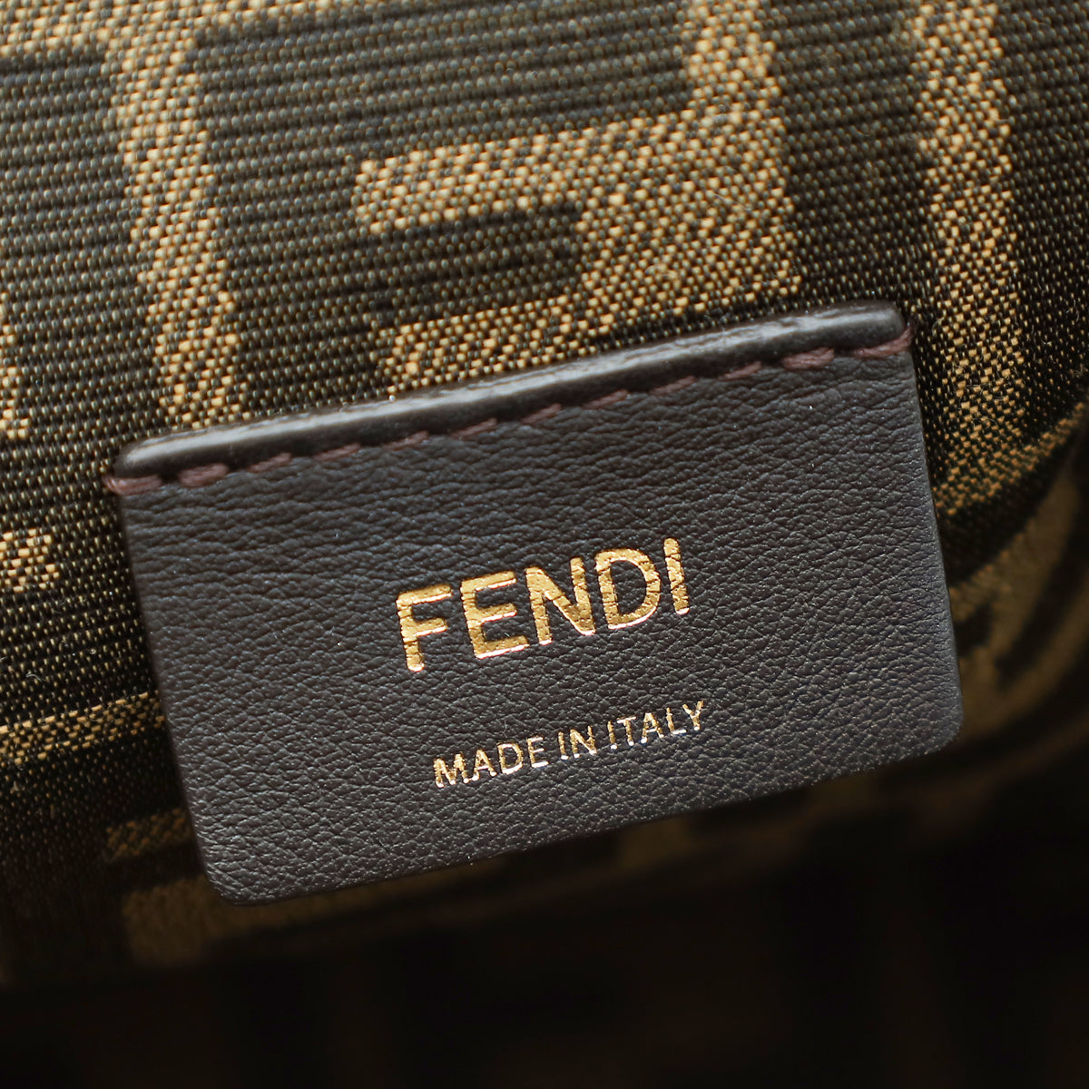 Fendi Vintage White "Fendi First" Python Medium Bag