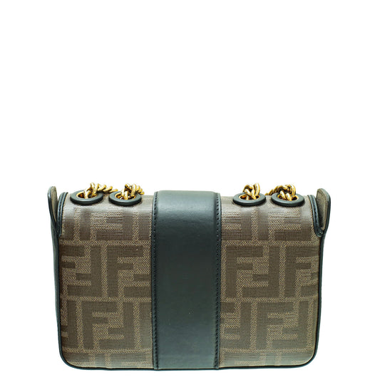 Fendi Bicolor FF 1974 Mini Double F Crossbody Bag