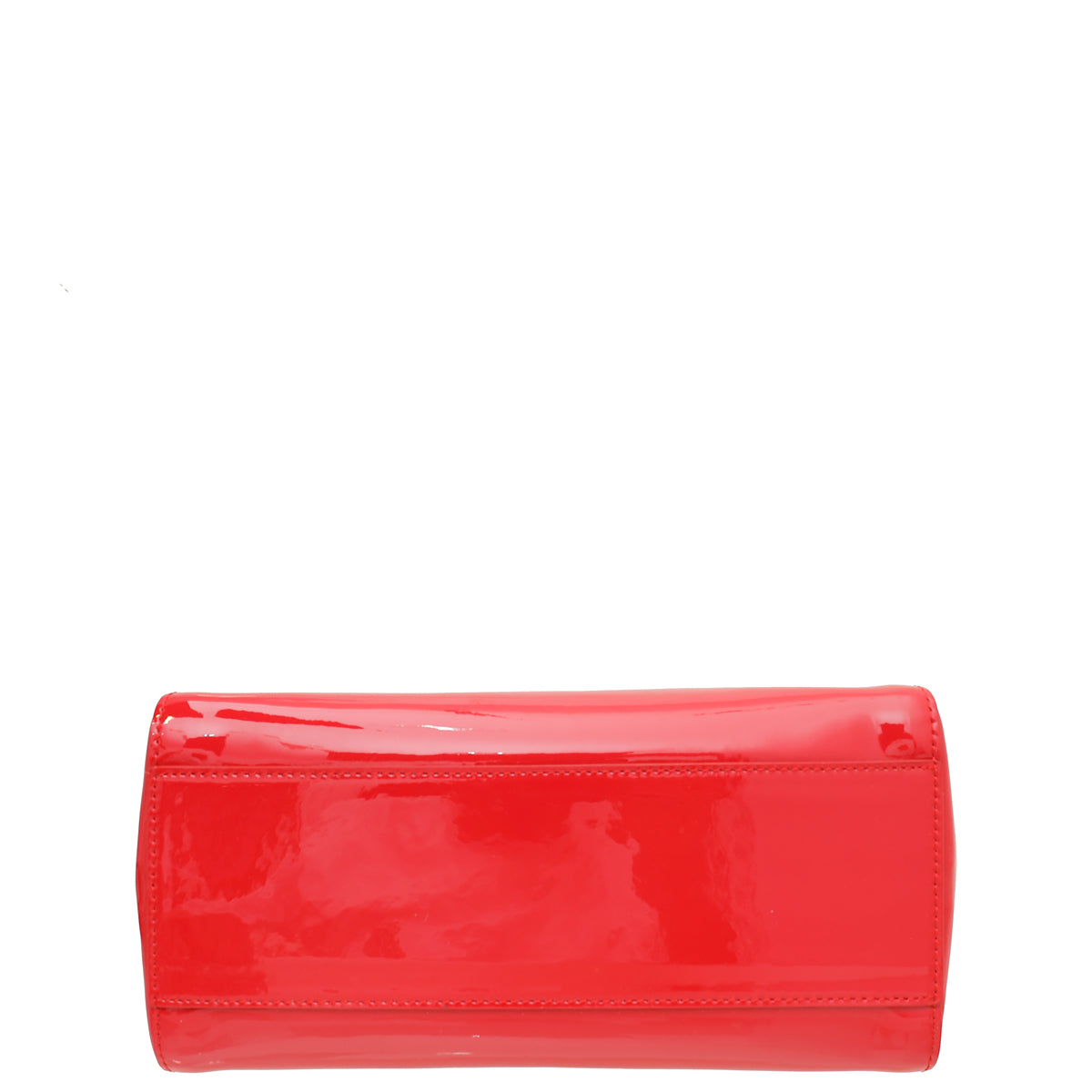 Fendi Red Peekaboo Vernis Mini Bag