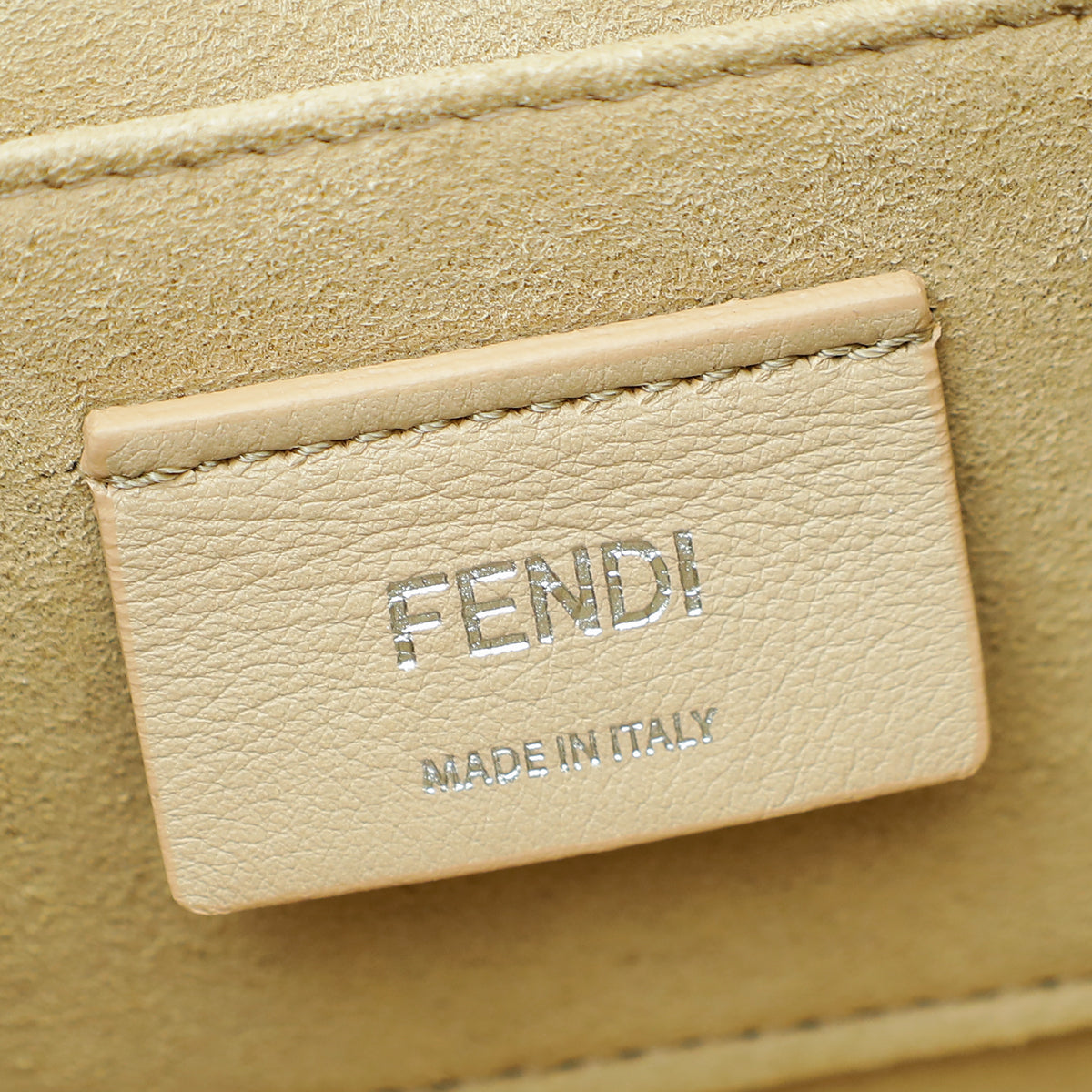 Fendi Bicolor Kan I Python Small Shoulder Bag