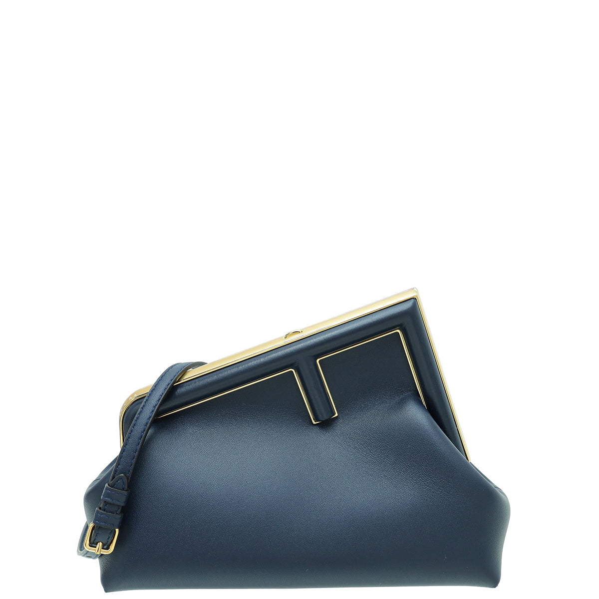 Fendi Navy Blue First Small Bag