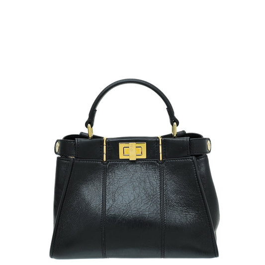 Fendi Black Peekaboo Mini Bag