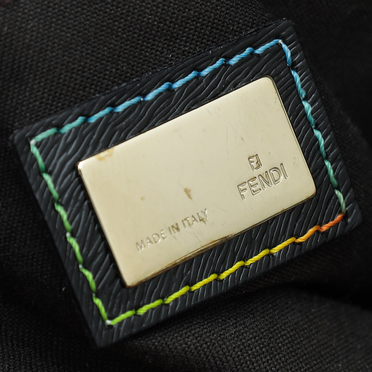 Fendi Multicolor Zucca Boston Small Bag