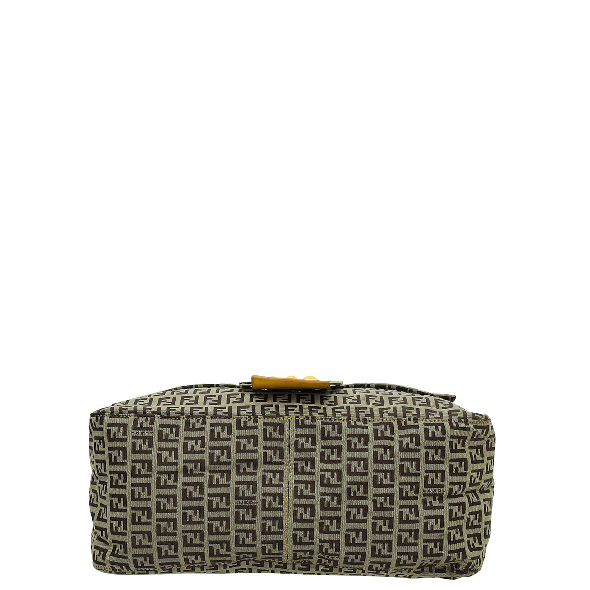 Fendi Zucchino Studded Forever Mama Baguette Bag