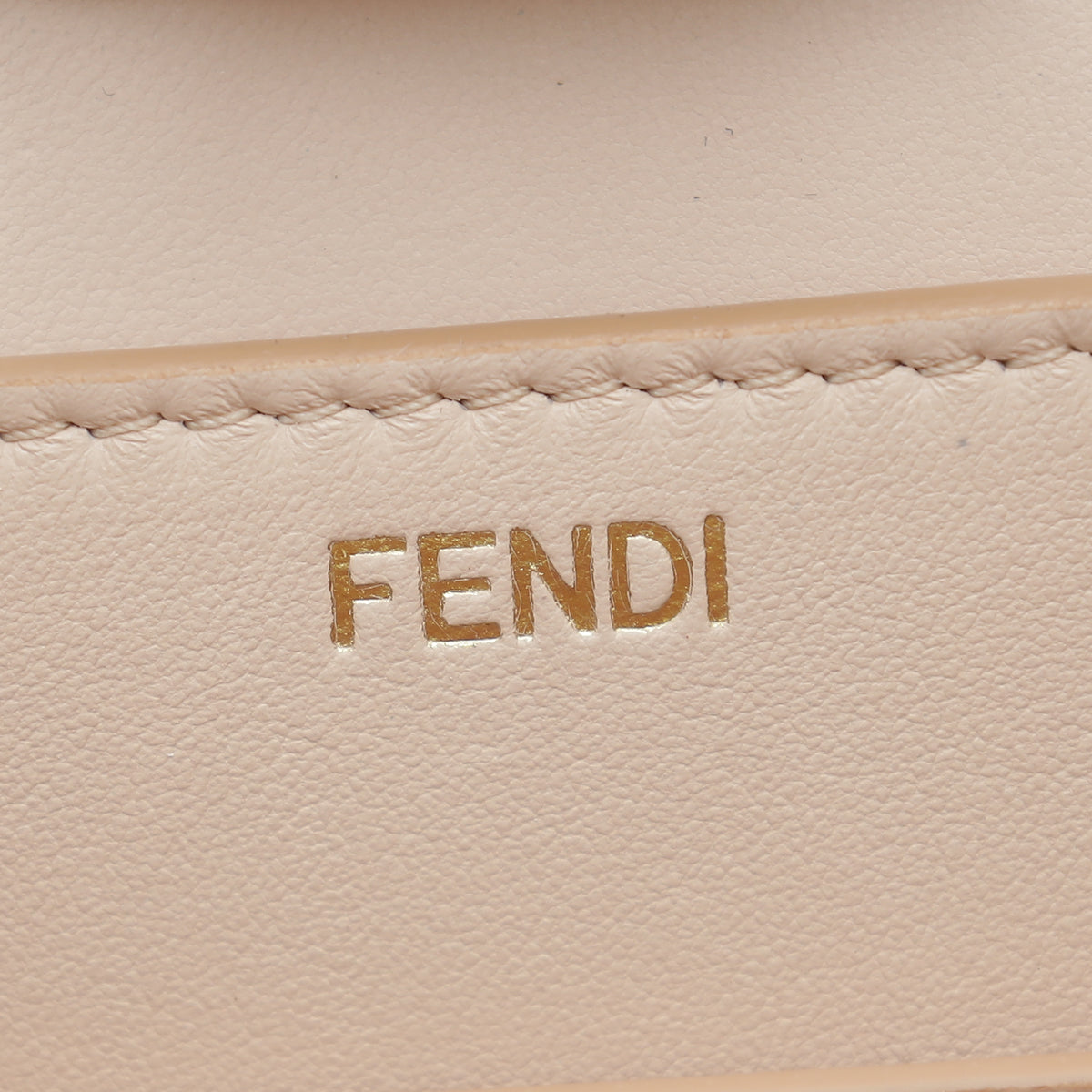 Fendi Dark Beige Peekaboo ISeeU Medium Bag