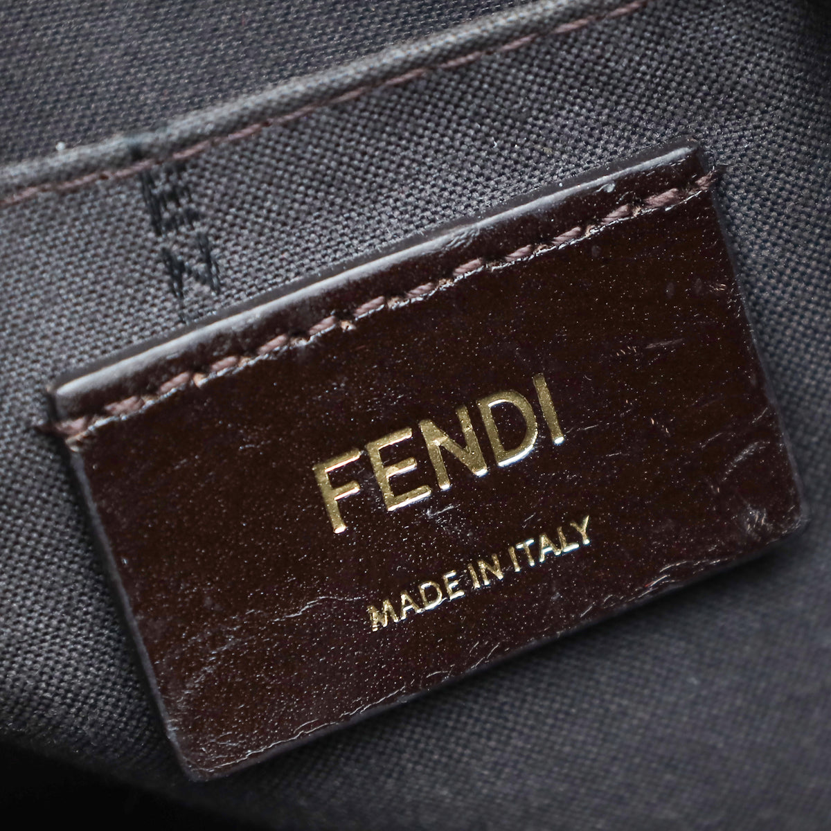 Fendi Tobacco Zucca Crossbody Flap Bag