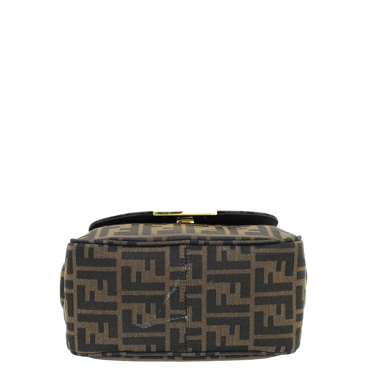 Fendi Tobacco Zucca Crossbody Flap Bag