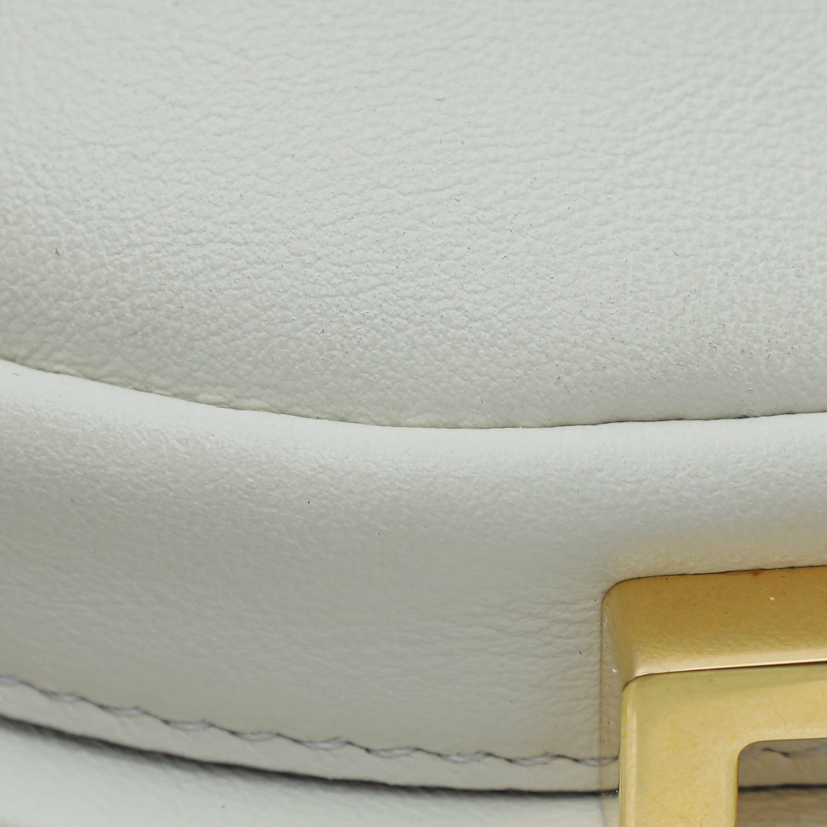 Fendi White Fendigraphy Nano Bag