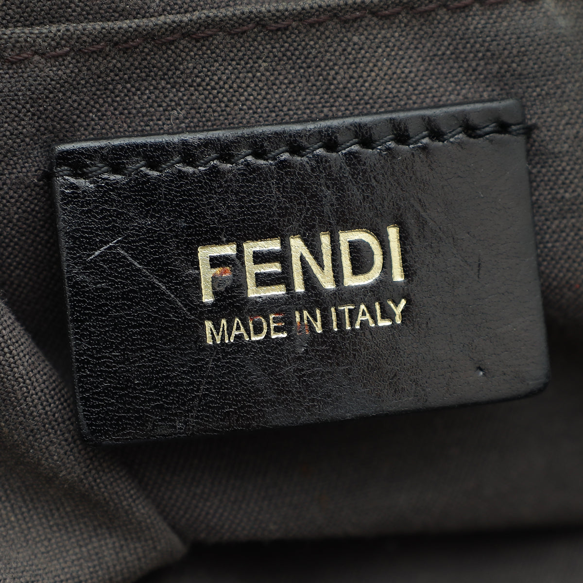 Fendi Black Zucca Chef Shopper Tote Medium Bag