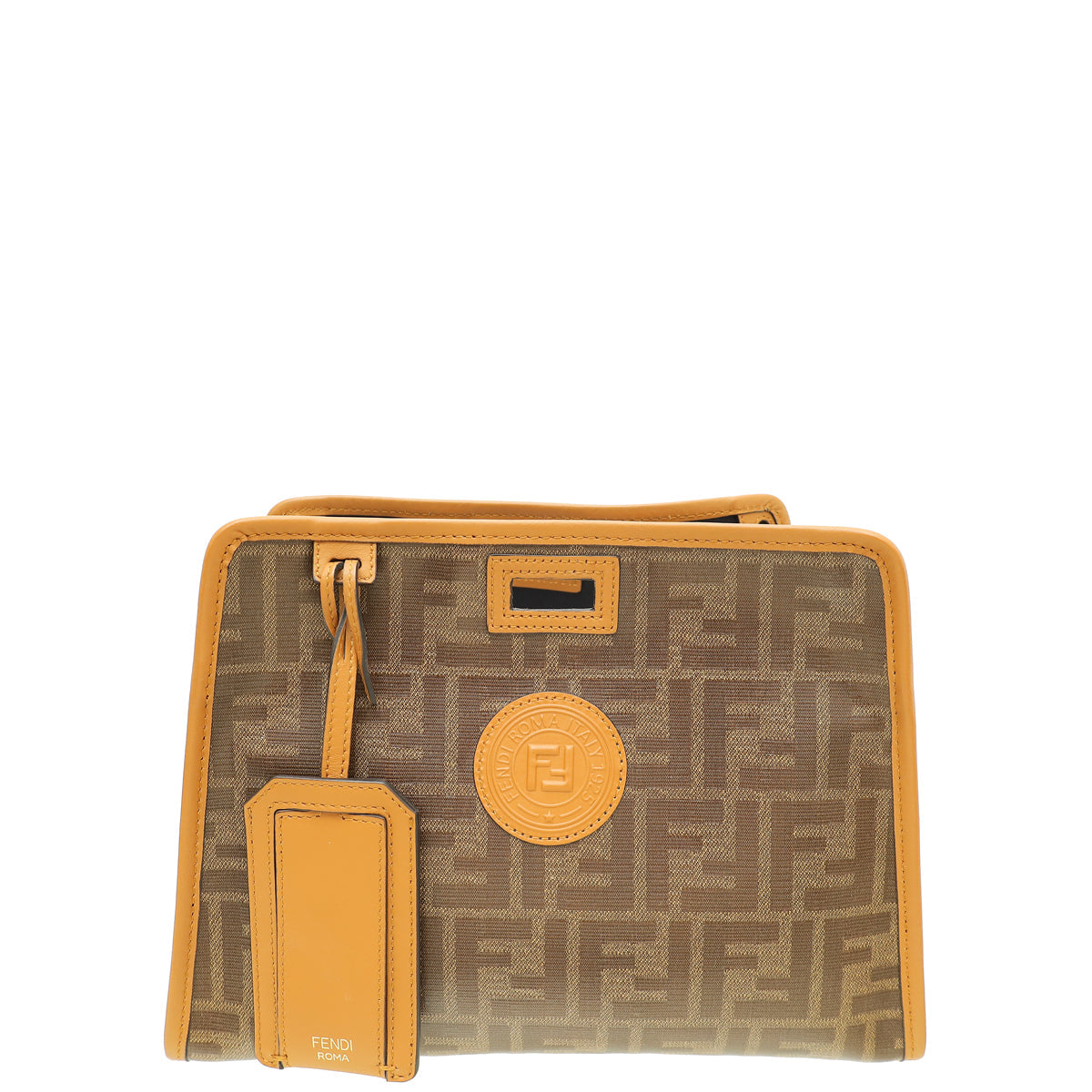 Fendi Brown Zucca Defender Bag