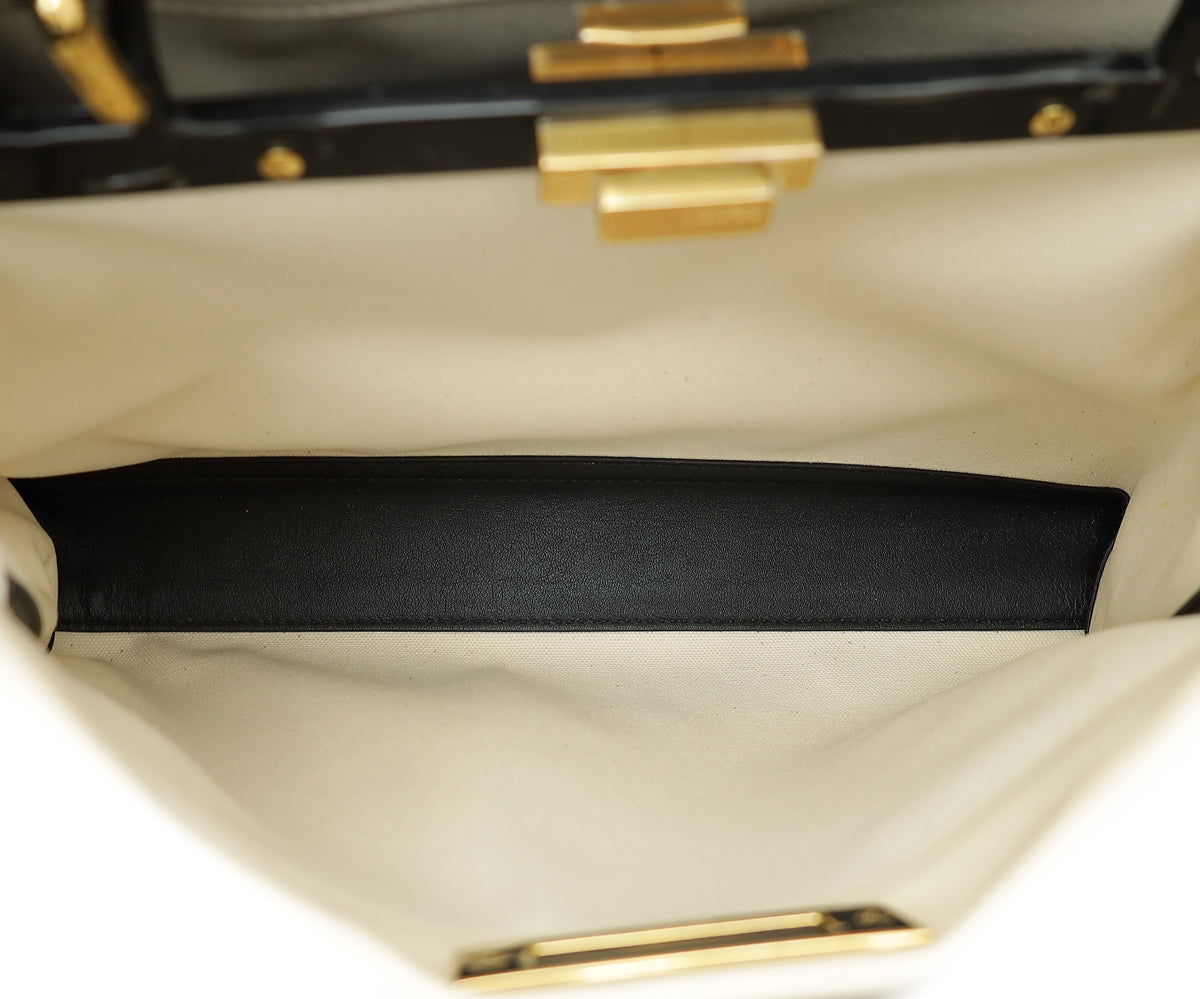 Fendi Bicolor Peekaboo Selleria Regular Bag