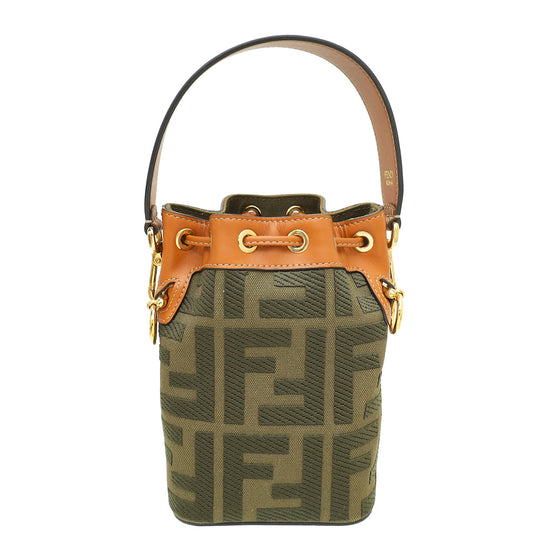 Fendi Bicolor Mon Tresor Bucket Bag