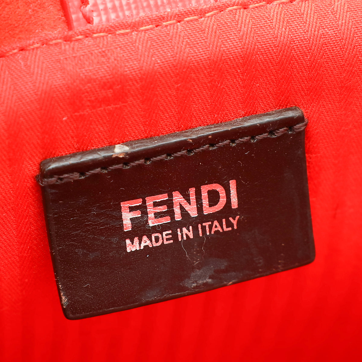 Fendi Red 2 Jours Petite Bag