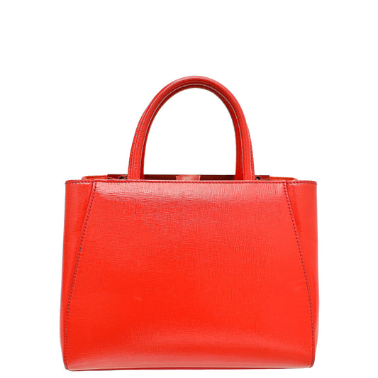 Fendi Red 2 Jours Petite Bag