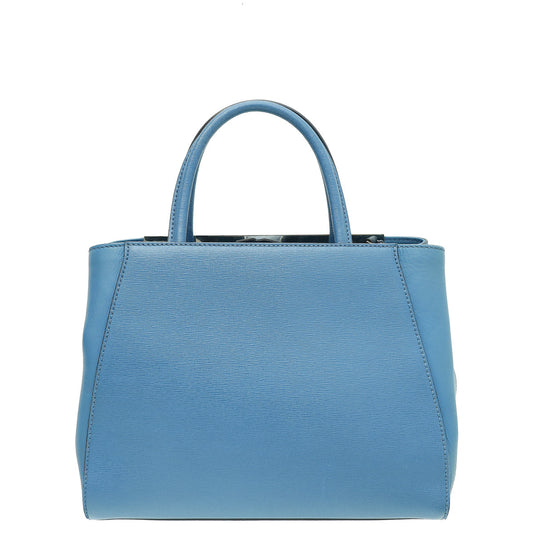 Fendi Blue 2 Jours Petite Bag