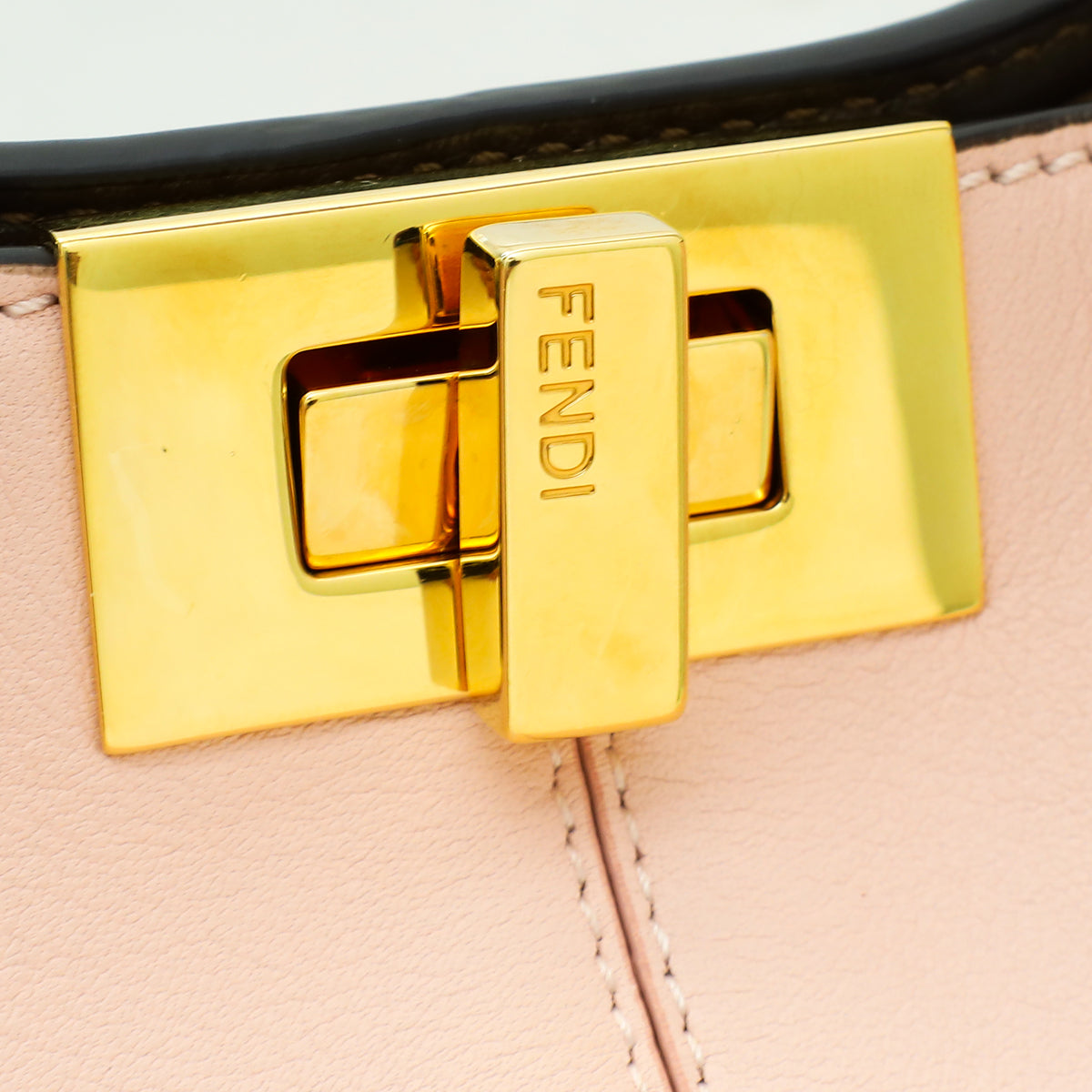 Fendi Light Pink Peekaboo X-Lite Regular Bag