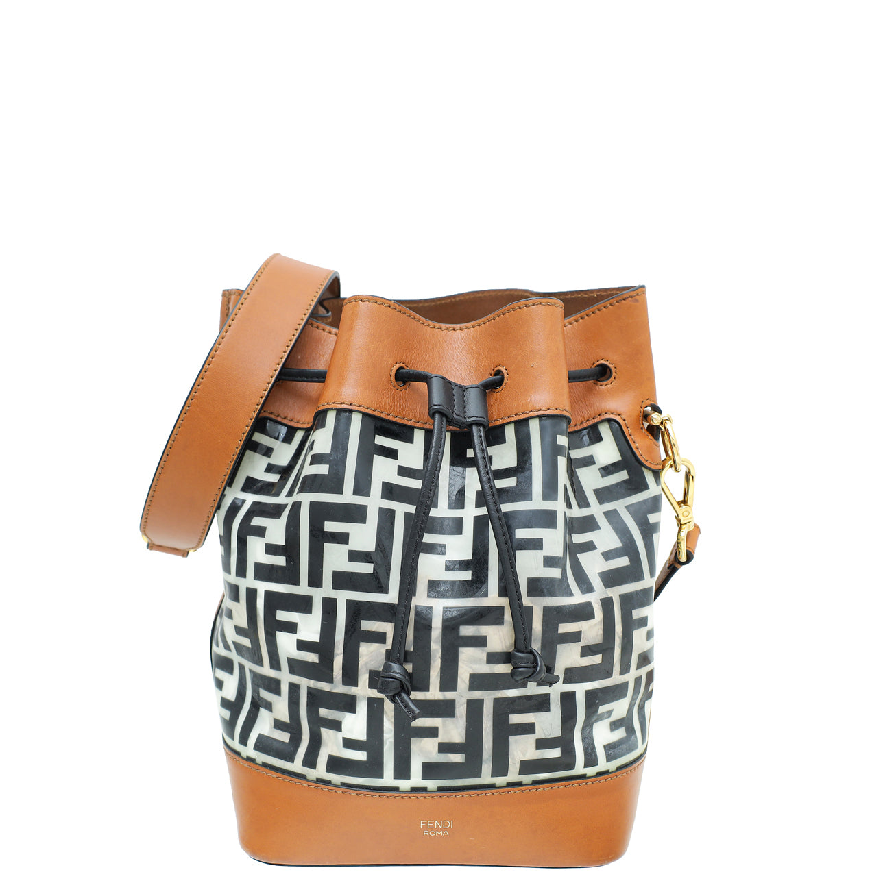 Fendi Bicolor Mon Tresor Grande Bucket Bag