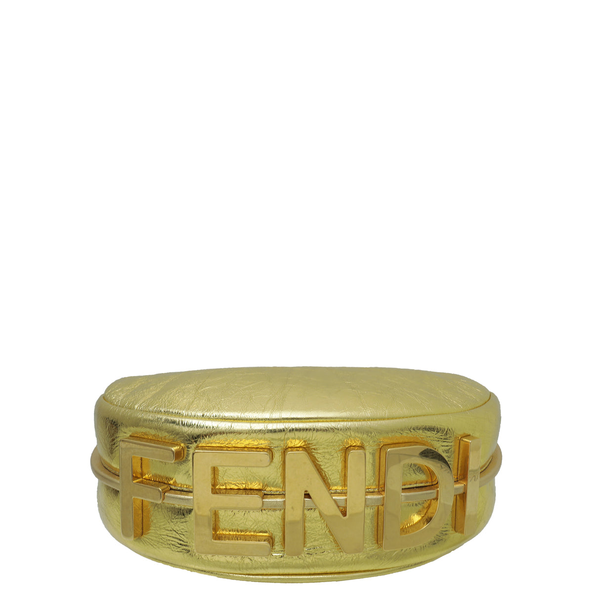 Fendi Gold Fendigraphy Small Bag