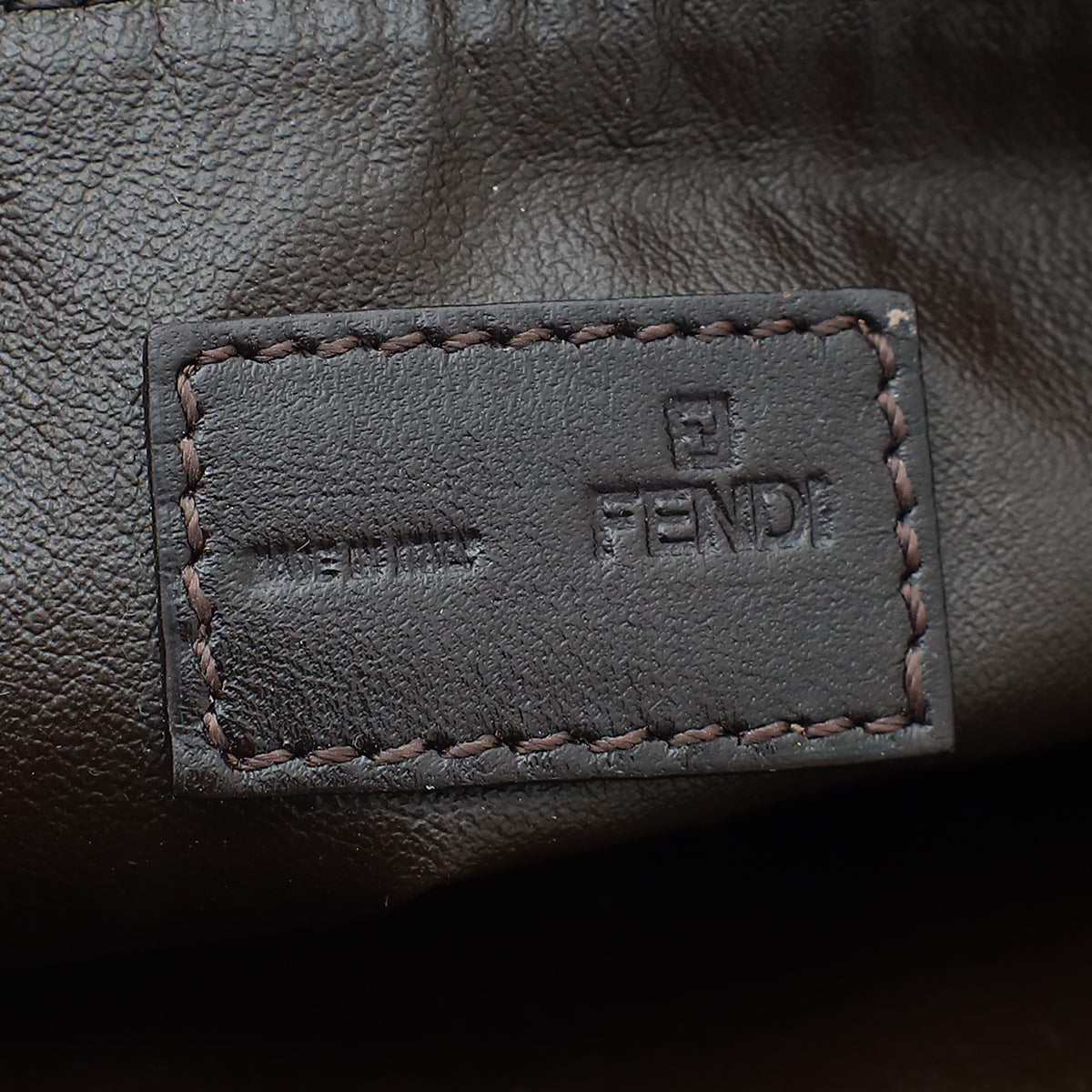 Fendi Tobacco Zucca Cosmetic Pouch