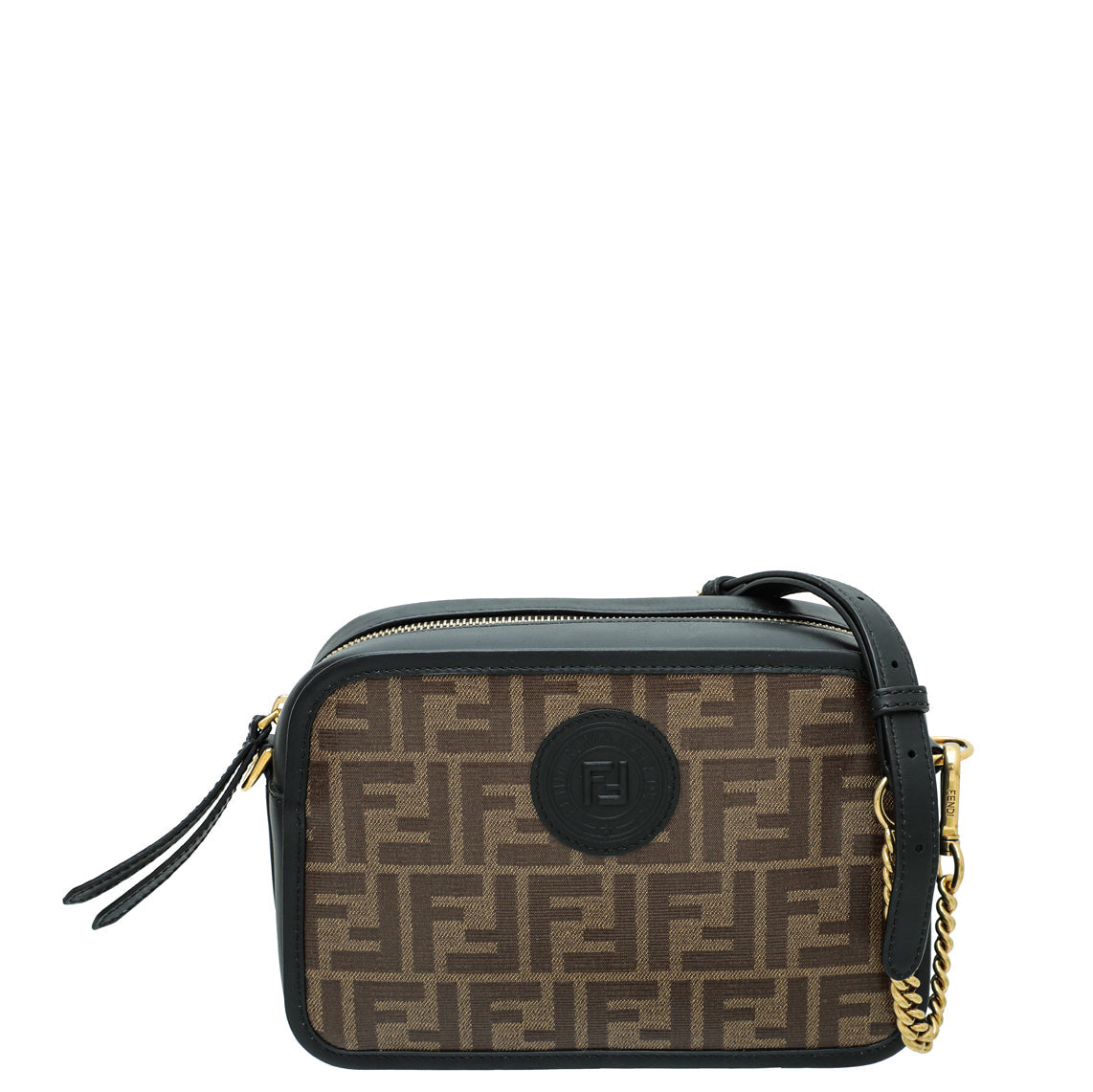 Fendi Bicolor FF 1974 Stamp Patch Camera Bag