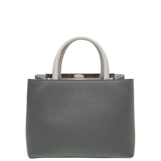 Fendi Dark Grey 2 Jours Monster Eyes Petite Bag