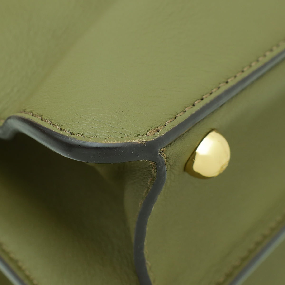 Fendi Avocado Green ISeeU Peekaboo Medium Bag