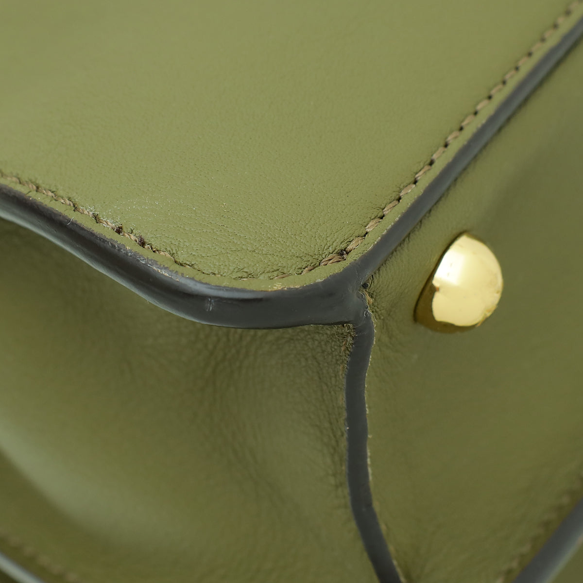 Fendi Avocado Green ISeeU Peekaboo Medium Bag