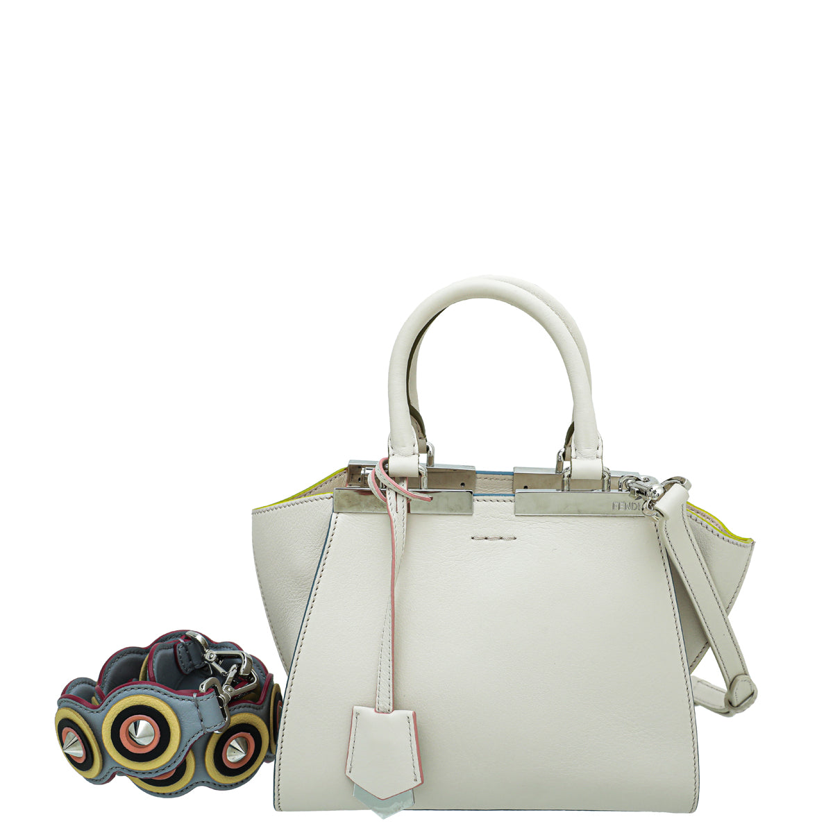 Fendi Off White 3 Jours Petite Bag