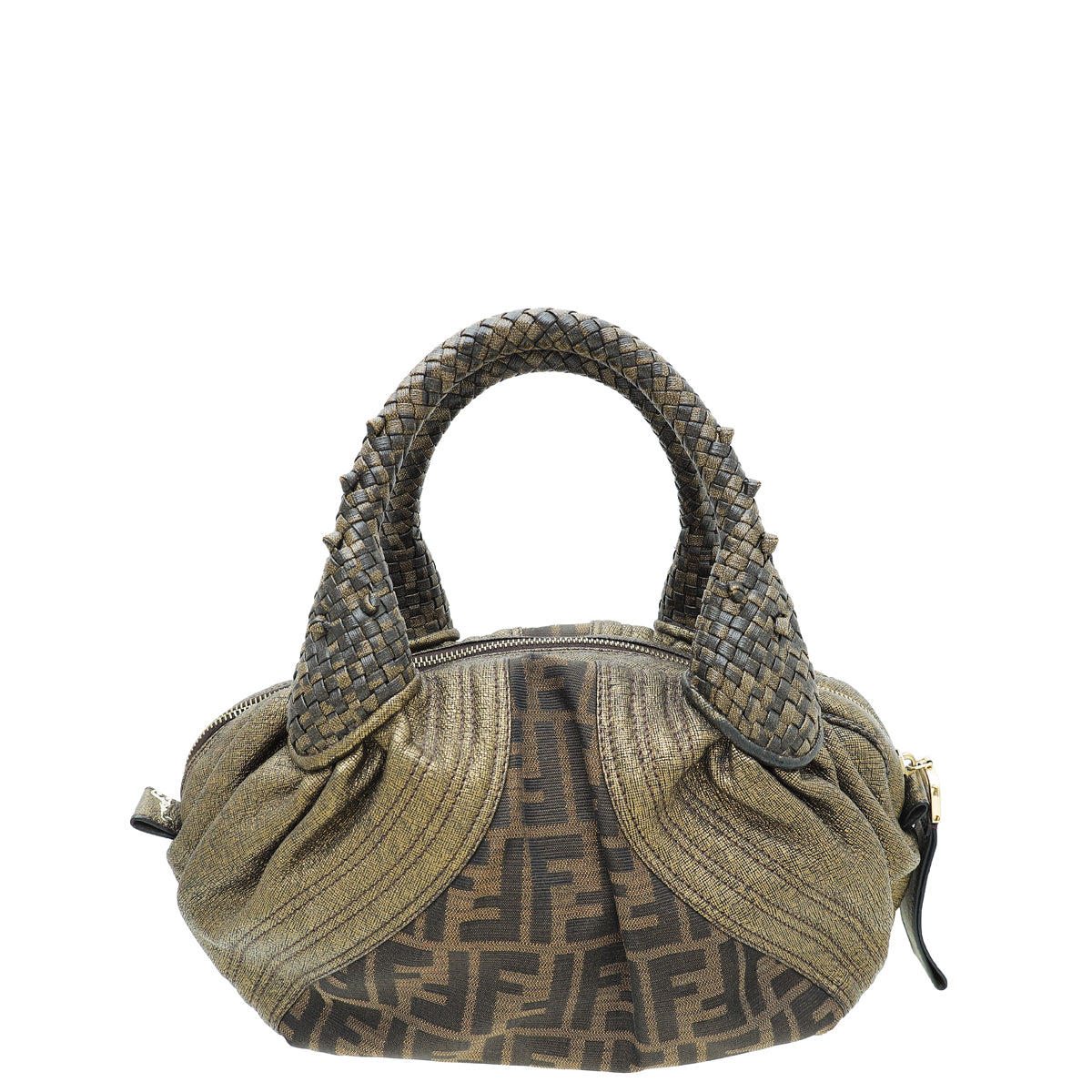 Fendi Bicolor Zucca Baby Spy Bag