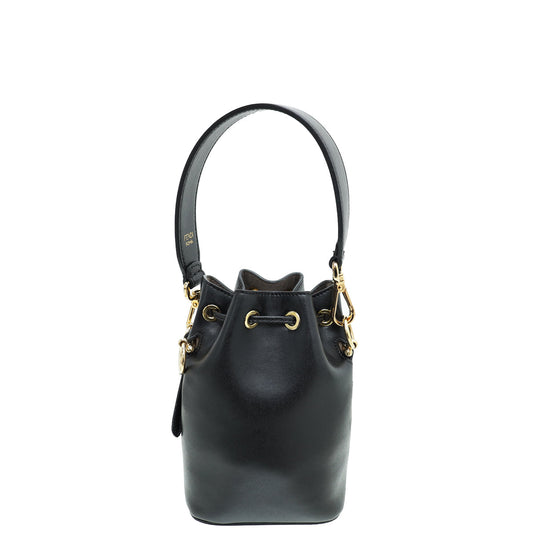 Fendi Black Mini Mon Tresor Bag