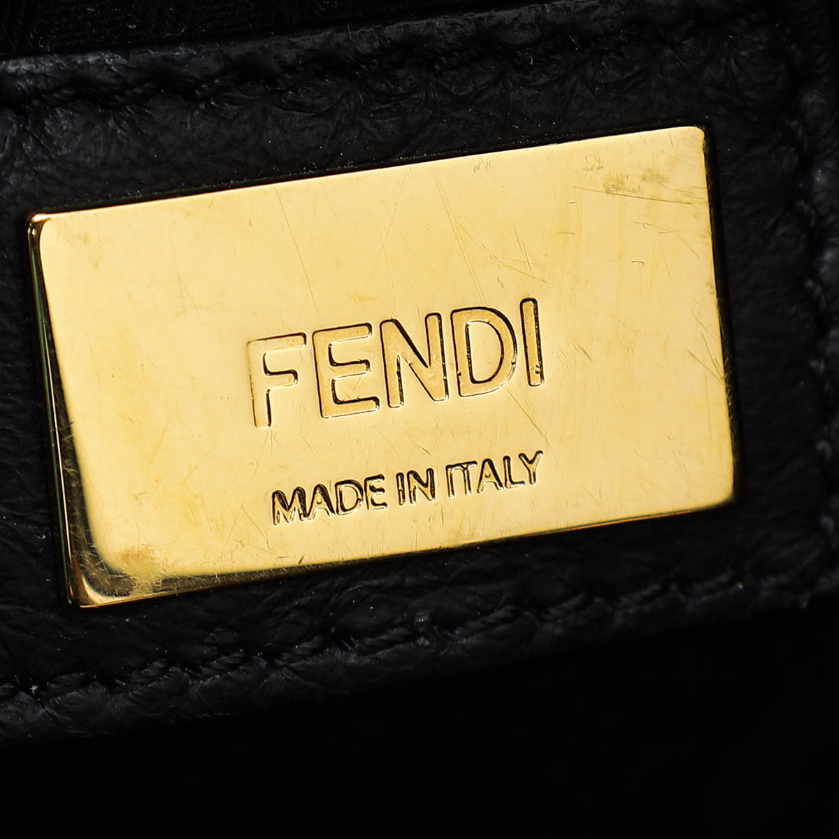 Fendi Black 2 Jours Petite Bag