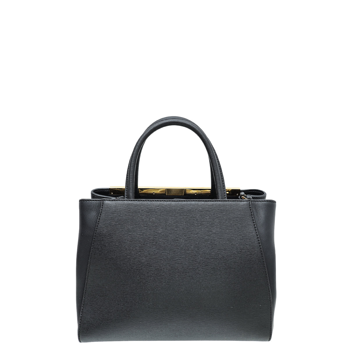 Fendi Black 2 Jours Petite Bag