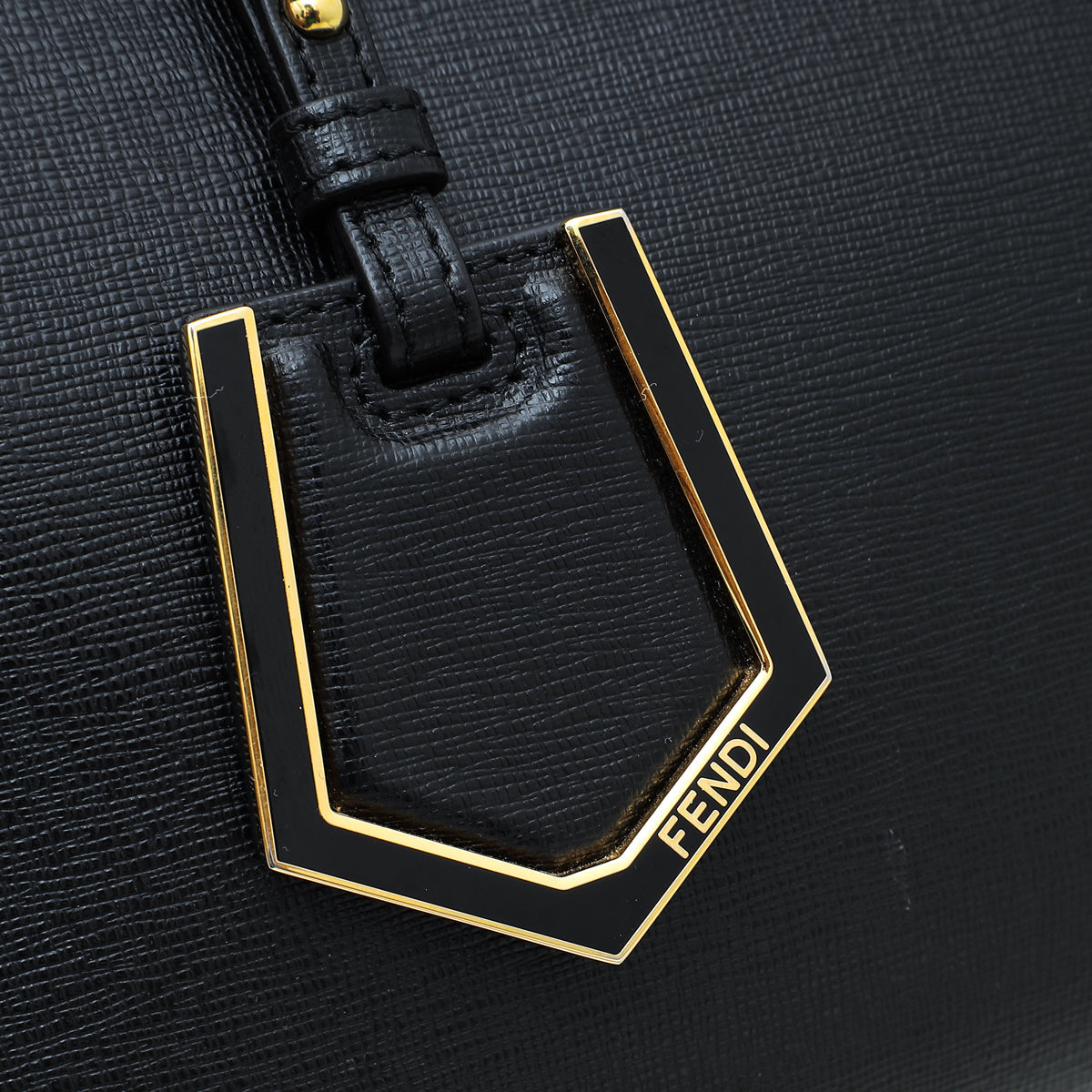 Fendi Black 2 Jours Petite Bag