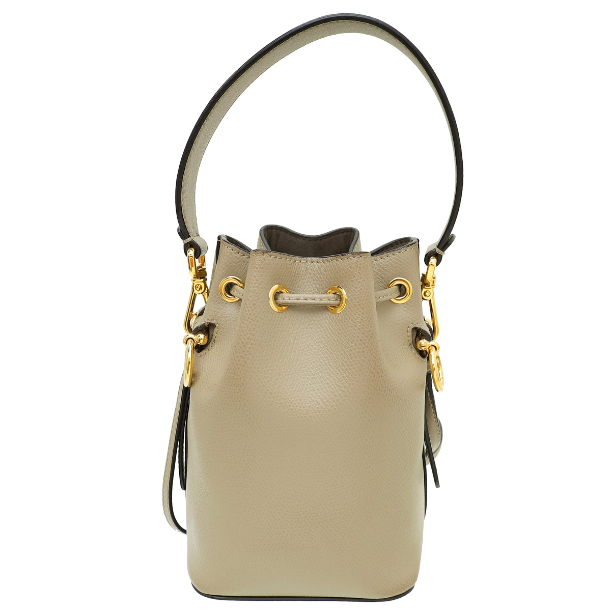 Fendi Beige Mon Tresor Mini Bucket Bag