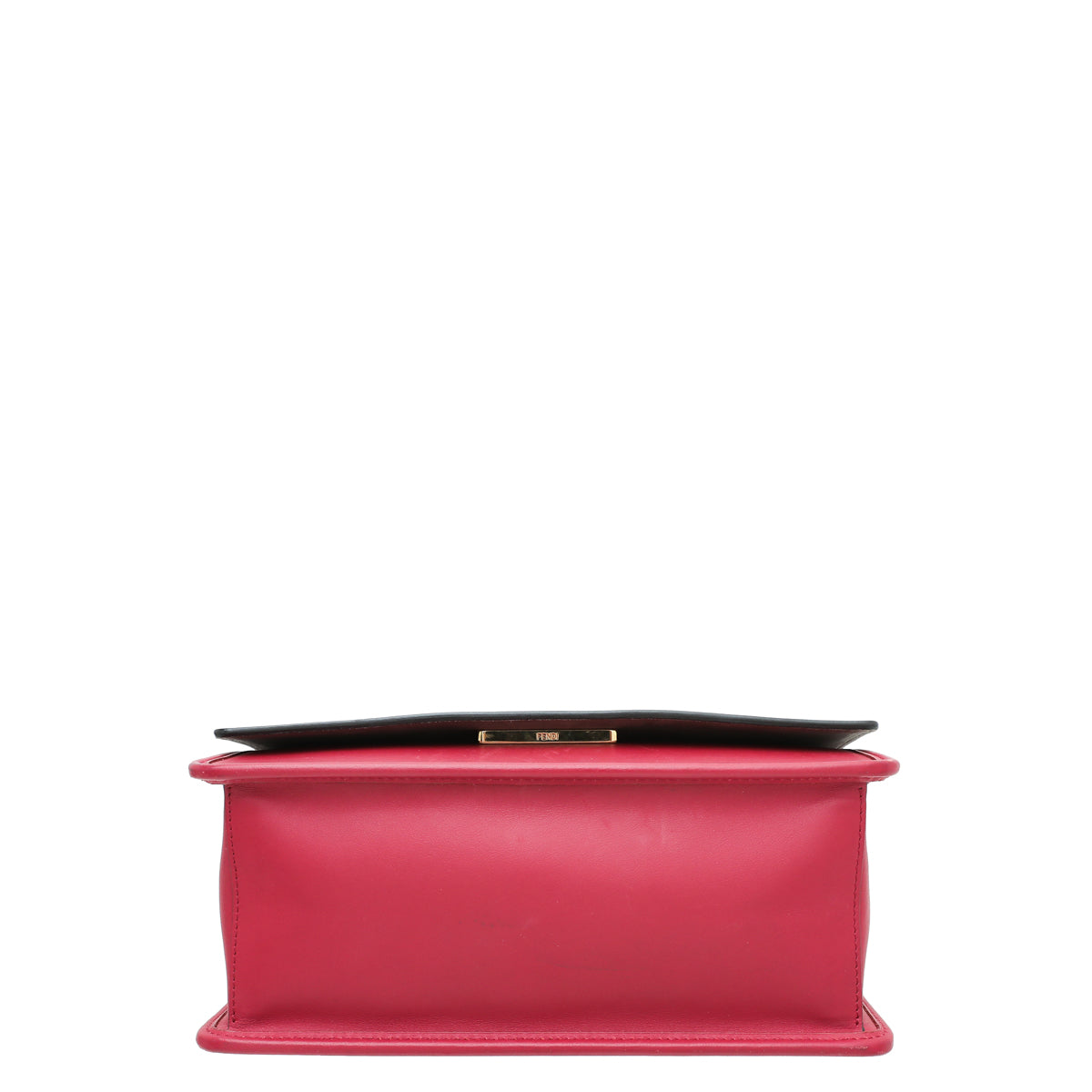 Fendi Red Kan I Flap Medium Bag