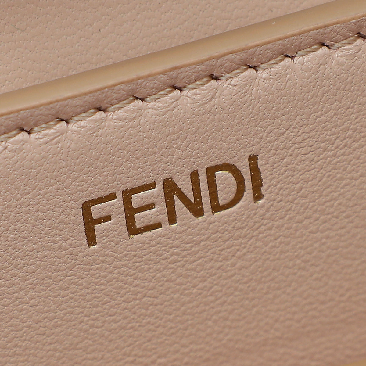 Fendi Tan Peekaboo Iseeu Medium Bag