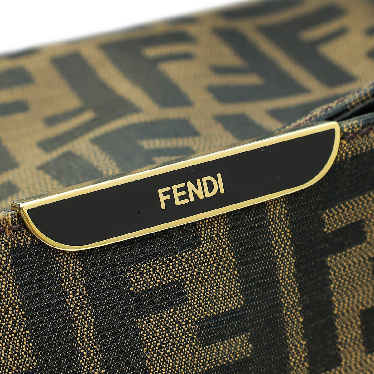 Fendi Tobacco Zucca Tote Bag