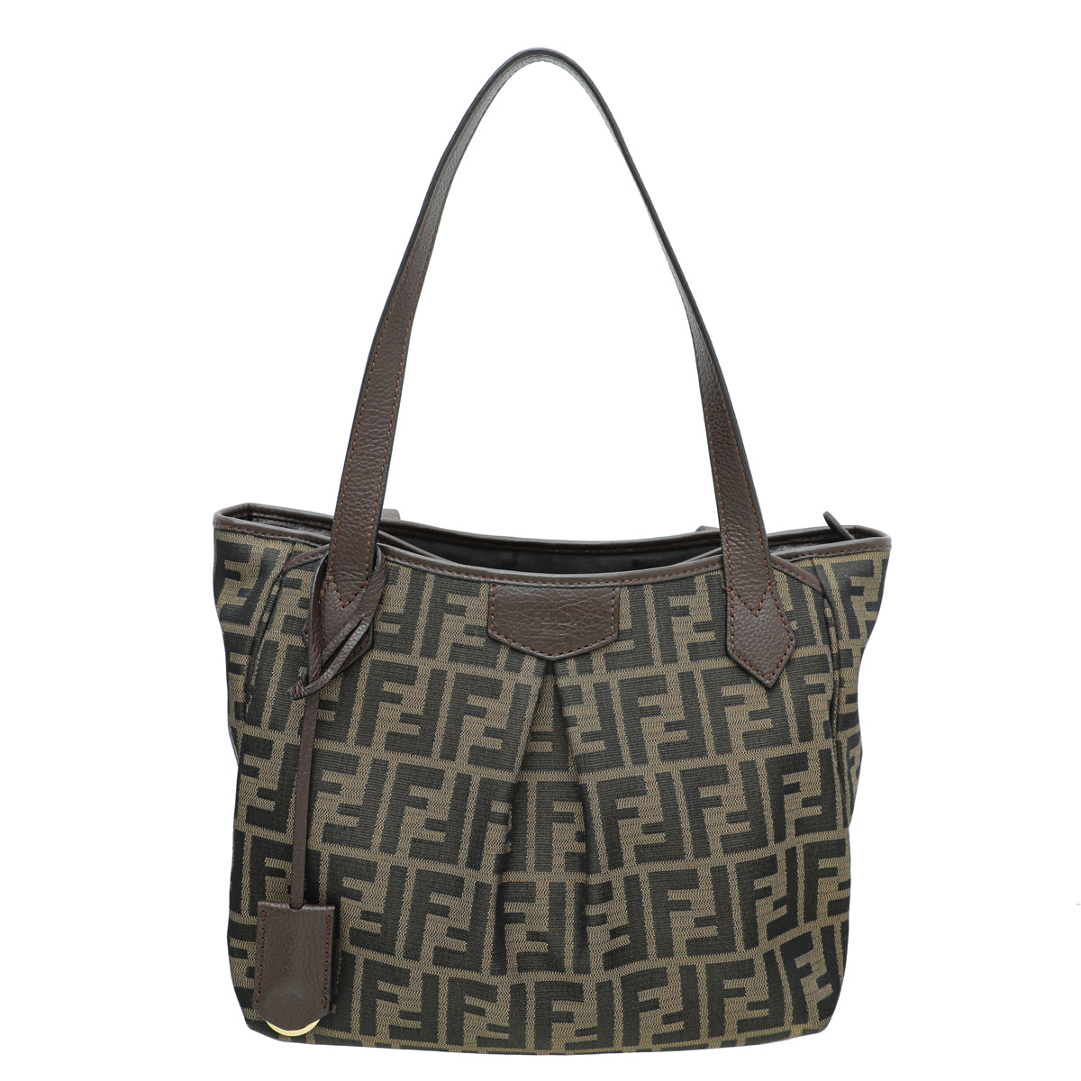 Fendi Tobacco Zucca Grande Shopping Bag